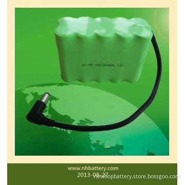 12V NiMH Battery AA with Capacity 1800mAh